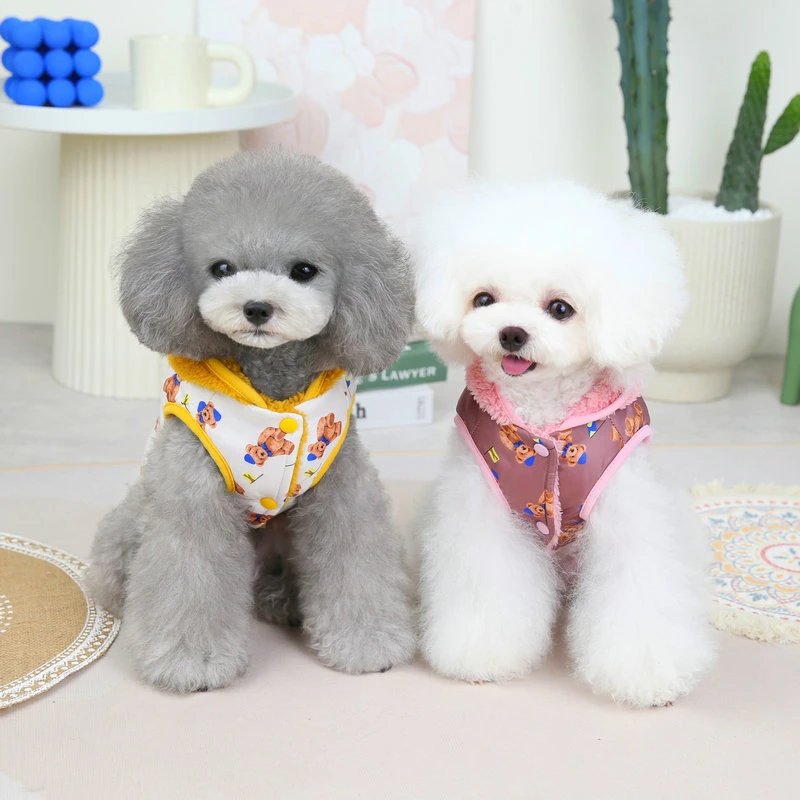 Dog Product New Design Pet Clothes Dog Garment Warm Fleece Dog Winter Coat