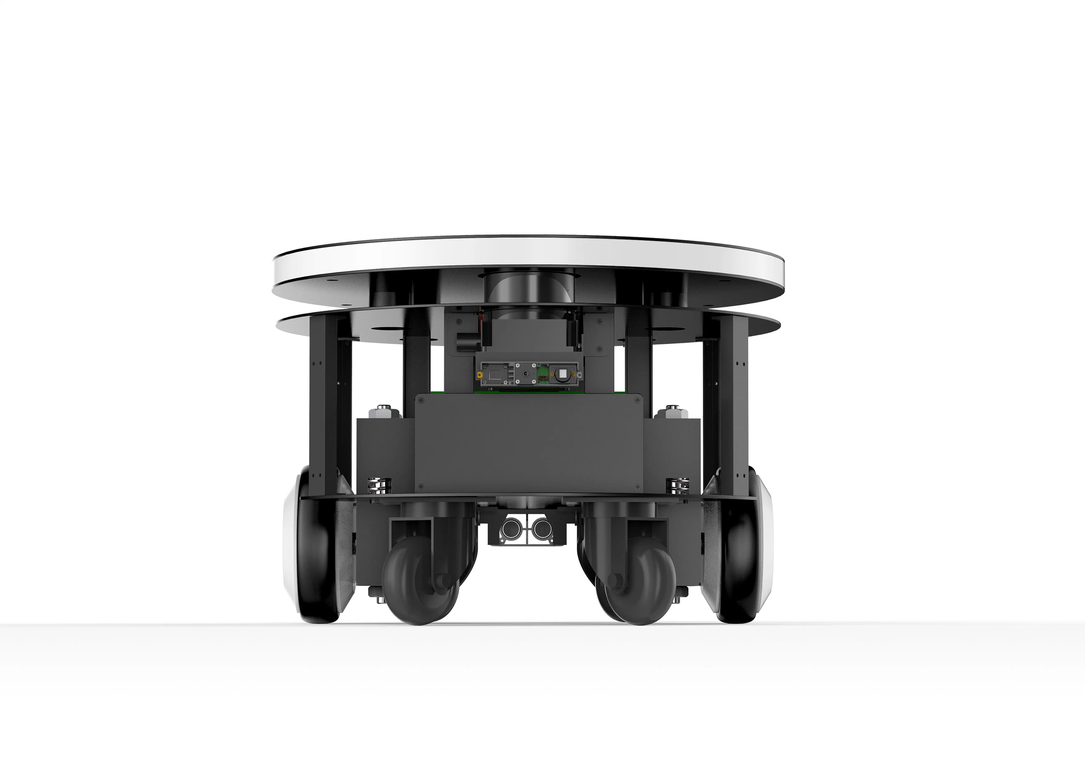 Chasis Robot 0,5 segundos para evitar los obstáculos de forma rápida, segura e inteligente Smart Kit chasis robot Robot entrega Wheeleds baratos