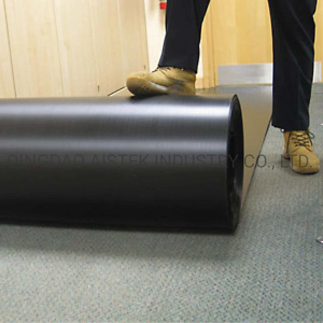 2400x1200mm reciclado preto PP Piso Correx folha de cobertura 2mm 3 mm a 4 mm