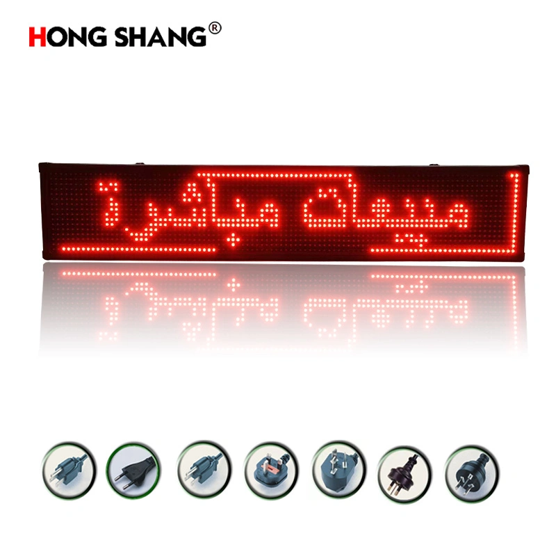 Indoor and Outdoor Module Shop Taxi Rolling Information Board LED Signboard Advertising Products