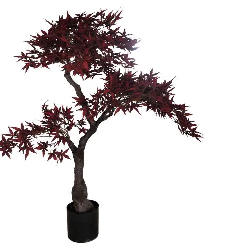 1,2 m de árvores artificiais Bonsai plantas japonesas Artificial Maple Tree plantas para a decoração moderna