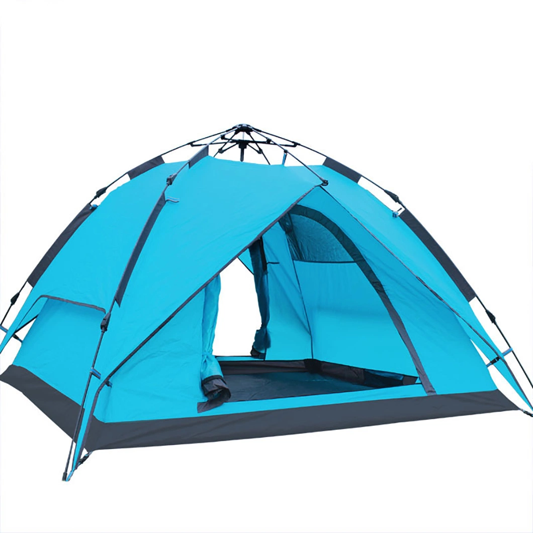 The Factory Price Outdoor Event Waterproof Large 2-6 Person Single Story Structure with Quick Open Camping Tent