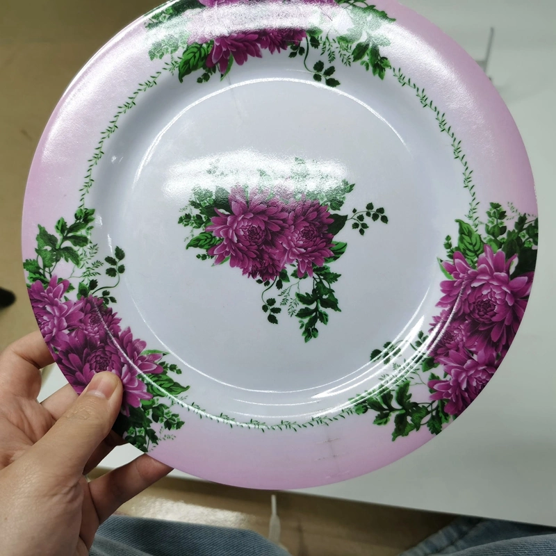 China Fornecedor de fábrica de louça de melamina Dinnerware