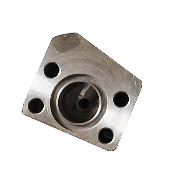 Welding Components for Hard Pipe Connections in Construction Machinery - Diamond Flange Elliptical Holes