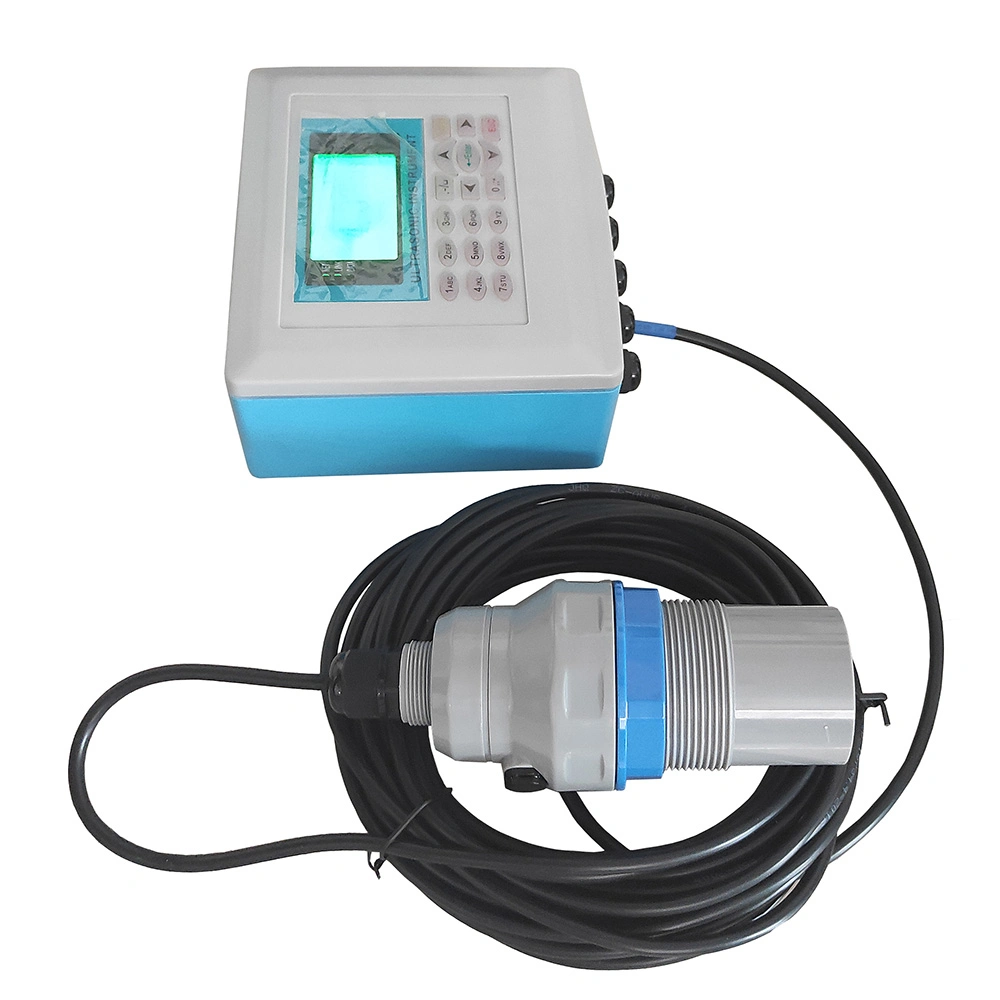 2000p Portable Ultrasonic Flow Meter High Temperature Wafer Type Insertion Type