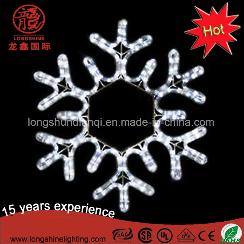 Waterproof LED Snowflake Christmas Lights for Plam Tree Decoration Outdoor