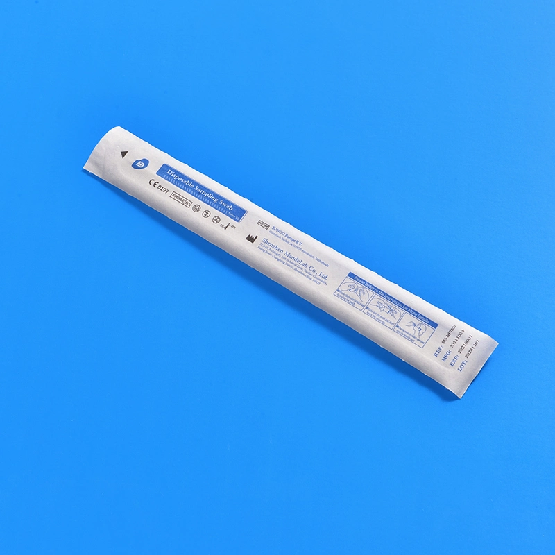 Fast Shipping Sterile Nasopharyngeal Nasal Flock Swab