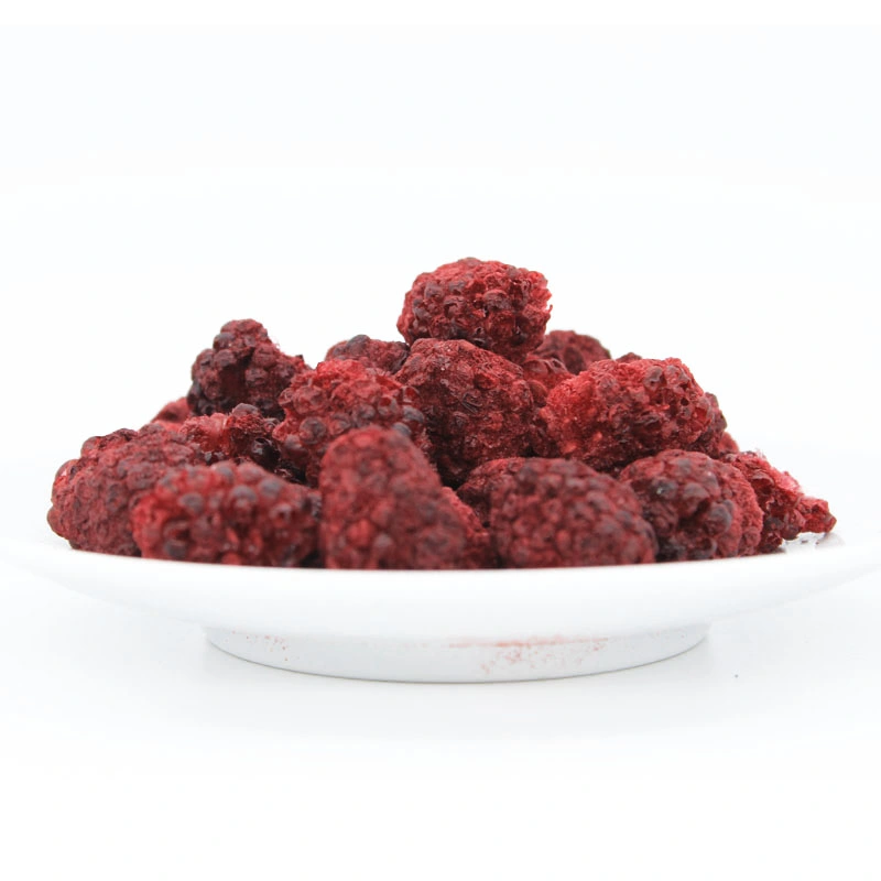 Comercio al por mayor Natural Premium Healthy Snack Liofilizado Blackberry