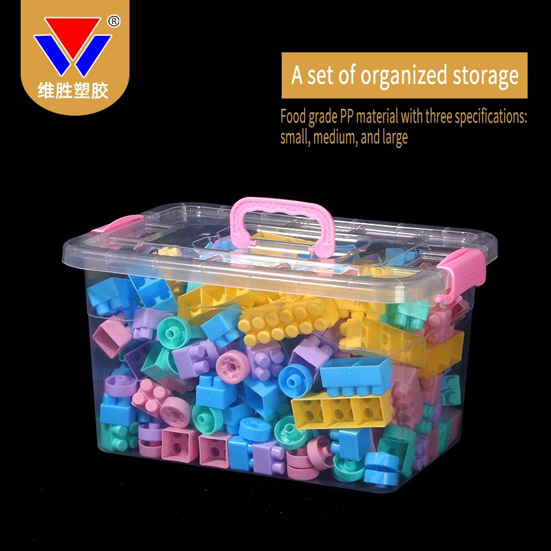 Boîte à jouets boîte à jouets emballage à jouets emballage en PP rangement en plastique Boîte
