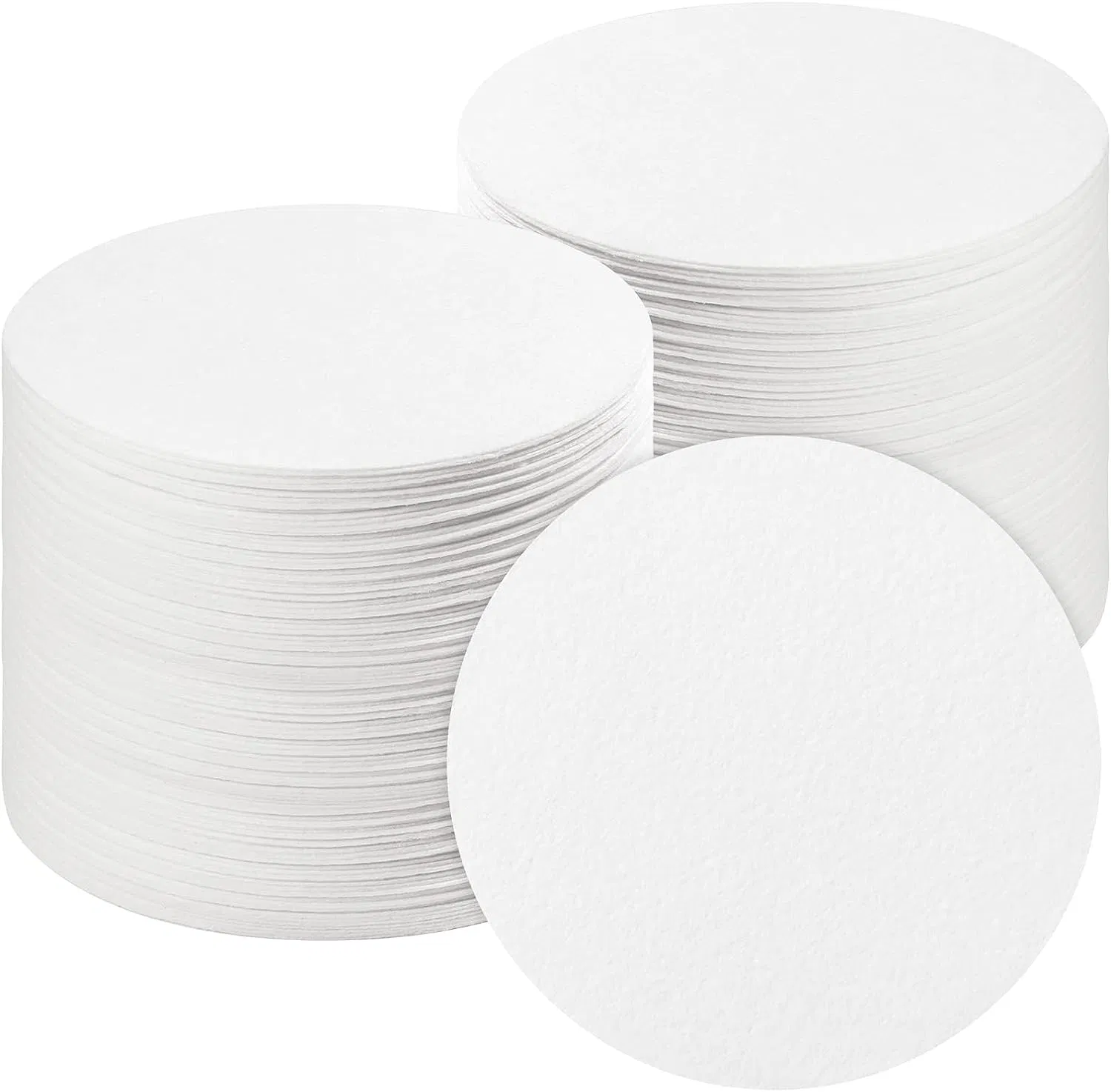 Round 2.8inch Ceramic Fiber Paper Insulation Blanket Hot Melt Kiln Paper for Glass Fusing DIY Crafts