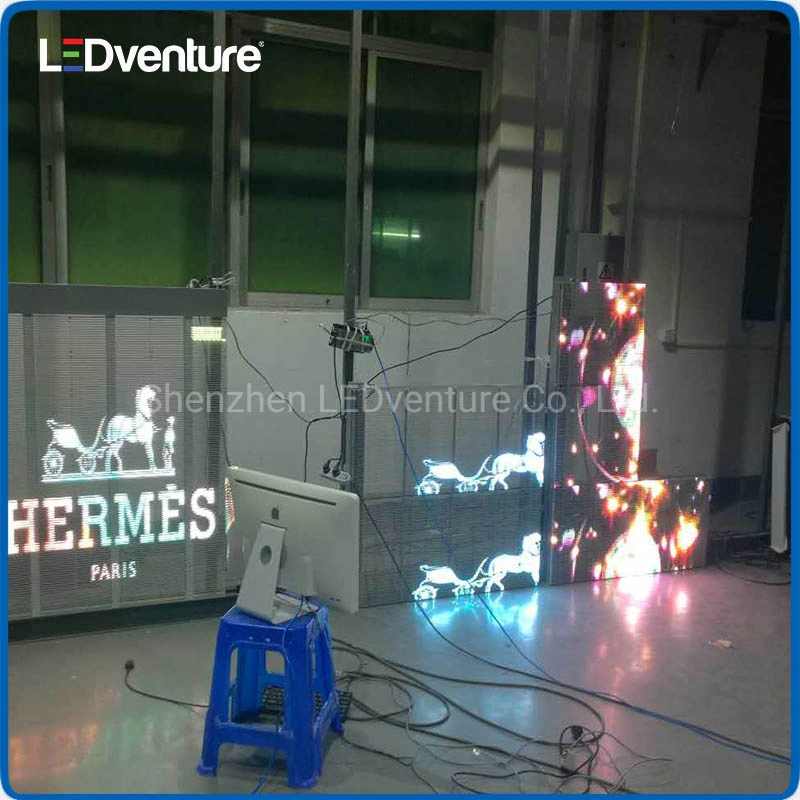 Shenzhen High quality/High cost performance  P10.4 Indoor LED Transparent Display for Advertising