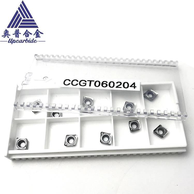 Ccgt060202/04/08-Lh Ccgt09t302/04/08-Lh Tungsten Carbide CNC Aluminum Turning Tools Lathe Inserts