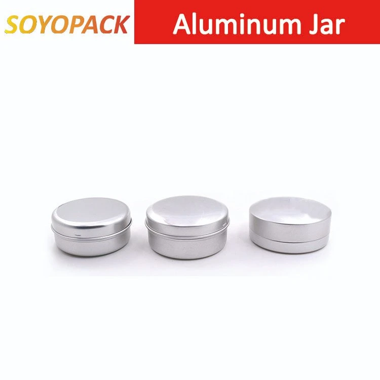 Wholesale/Supplier Round Decorative Gift Empty Tin Can Jars Aluminum Metal Candle Tins