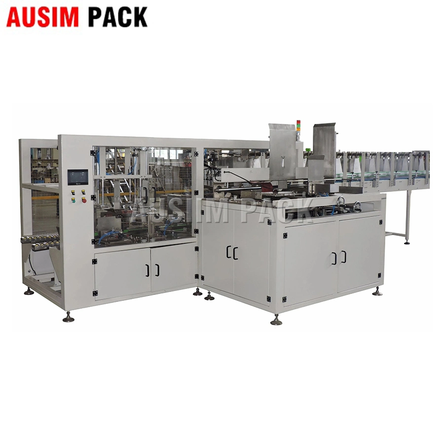 Full Automatic Cassava Leaf Sauce Basil Leaf Sauce Capers Bottle Boxing Packing Machine