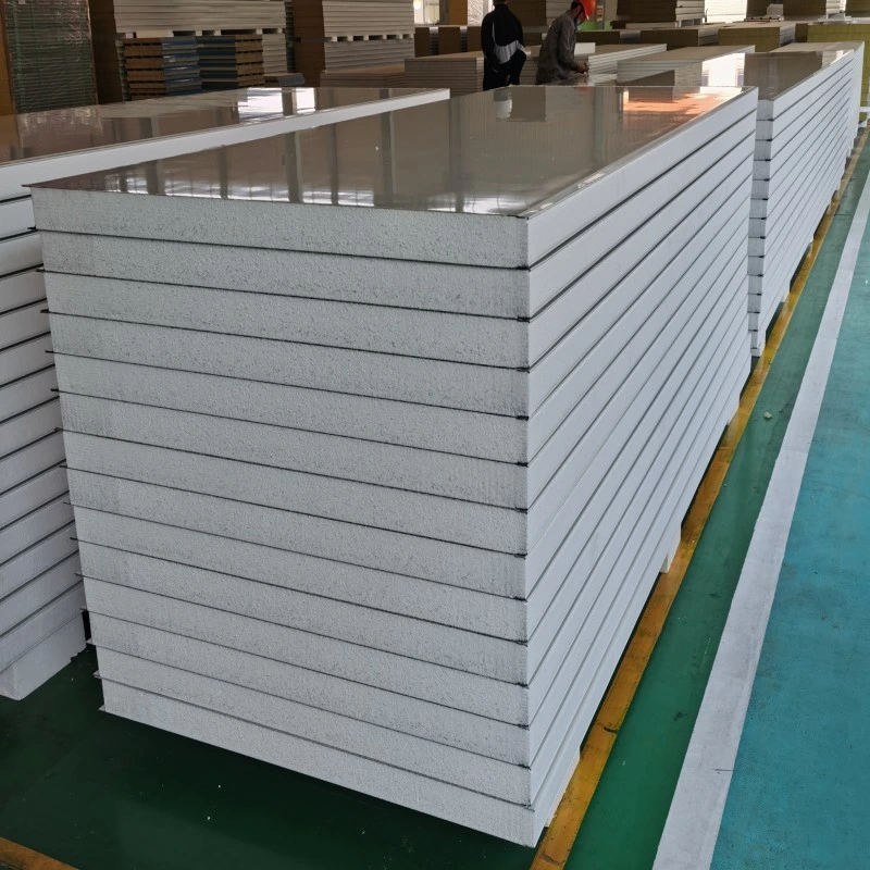 Insulated EPS Wall/Roof Sandwich Panel for Prefab House/Factory/Warehouse