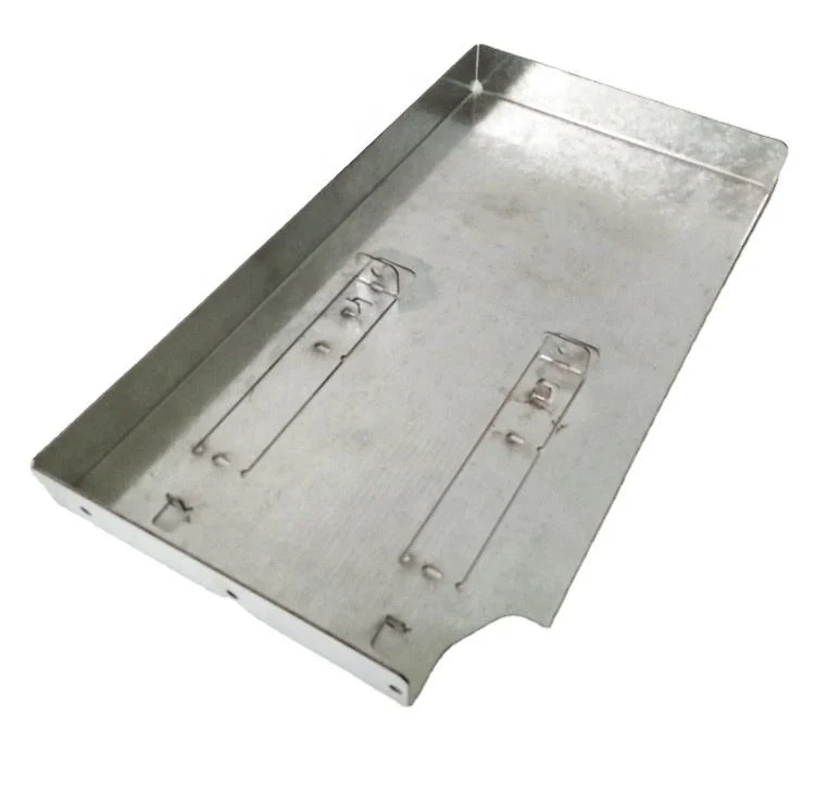 Sheet Metal Fabricated Custom Stamping Service Corner Brackets Made of Galvanized Steel