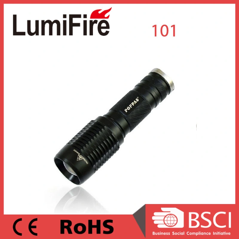 101 Portable Rechargeable Defensive T6 LED Torch Light