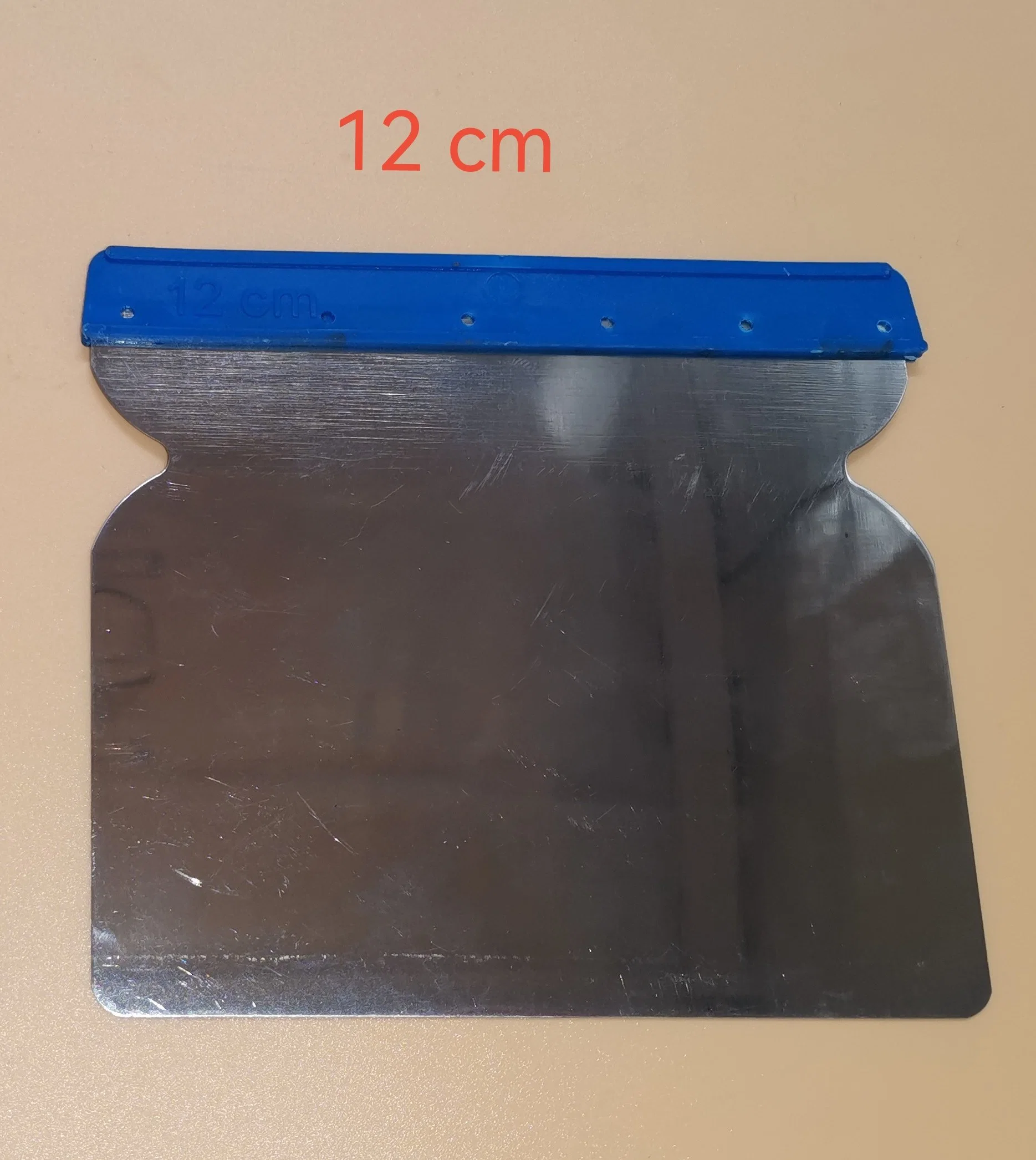 4PCS Steel Scraper with Plastic Handle, 6cm, 8cm, 10cm, 12cm