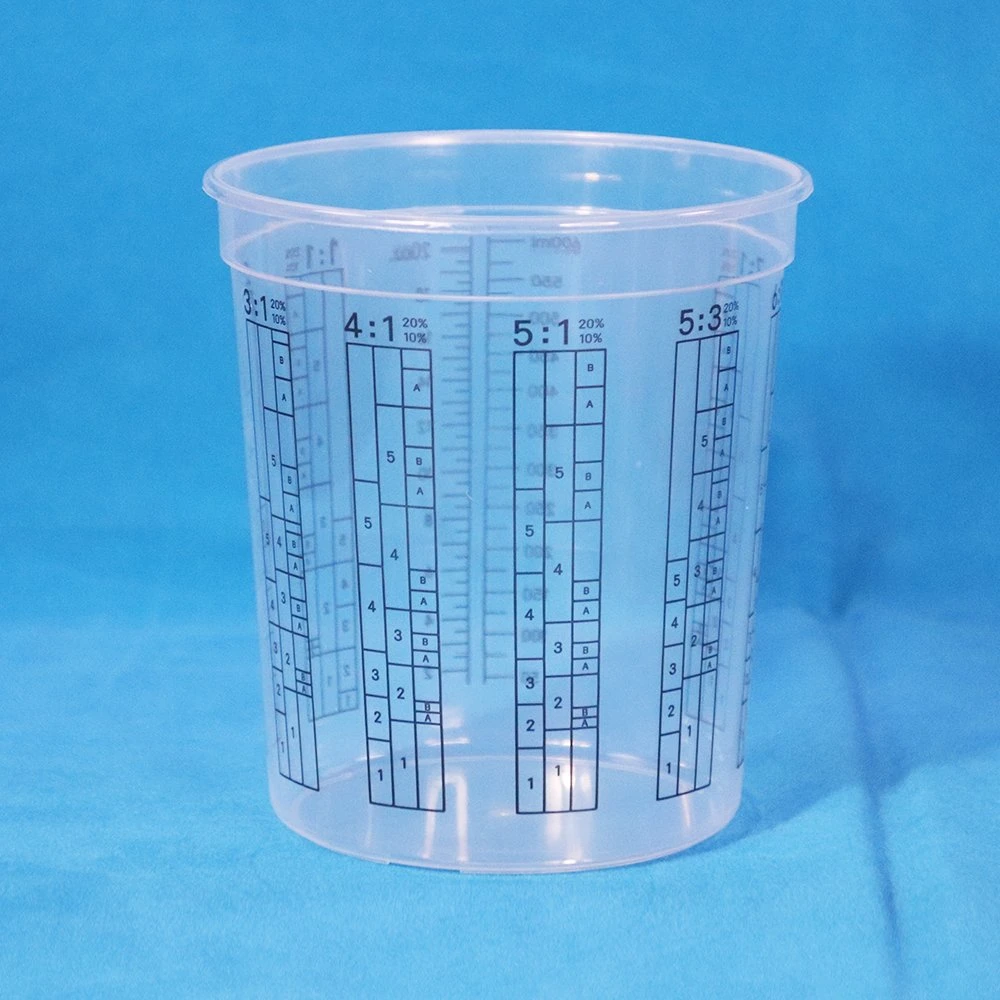 Hot Sale Plastic Paint Cup System Disposable Mixing Cups