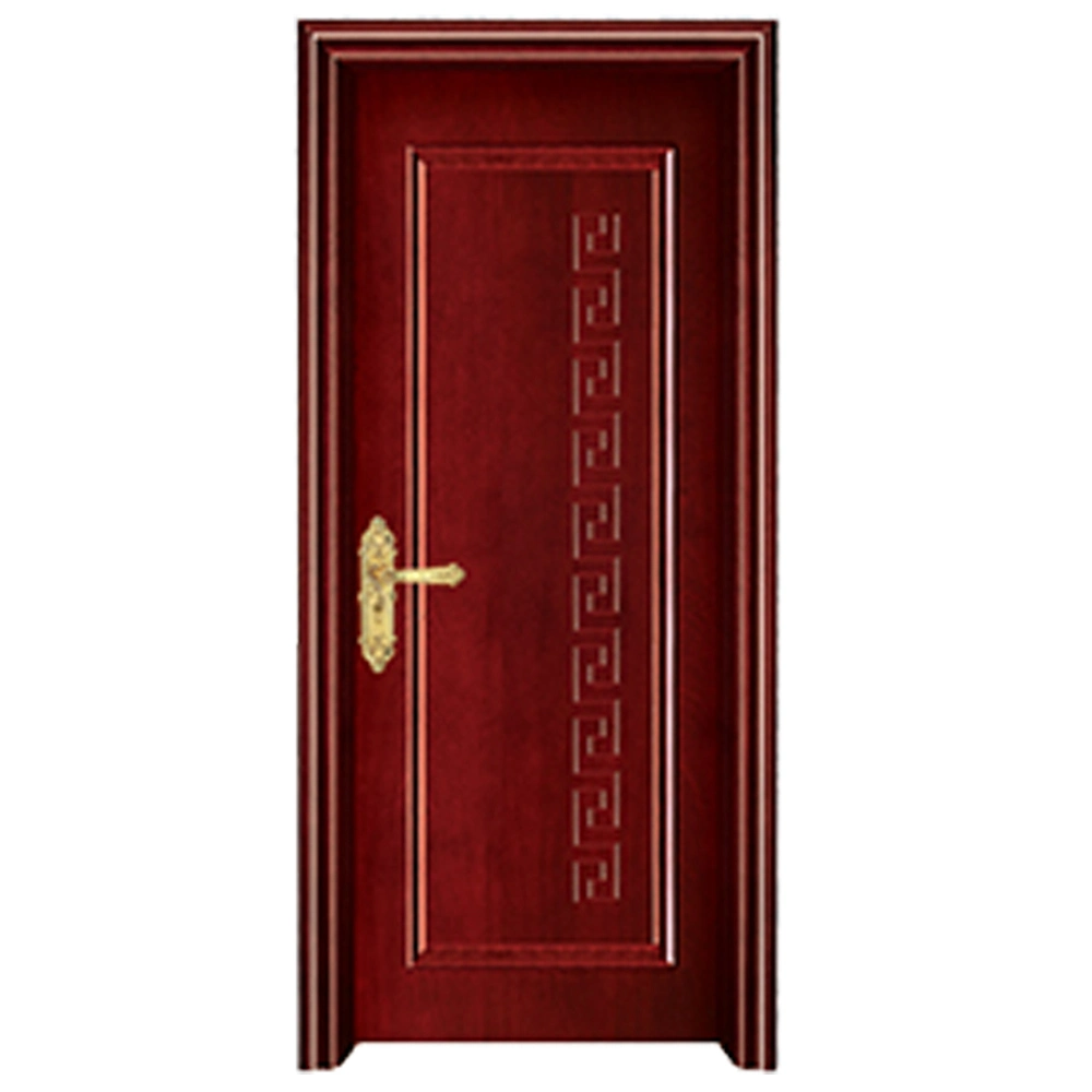 Puertas de madera simples para el hogar, puerta interior