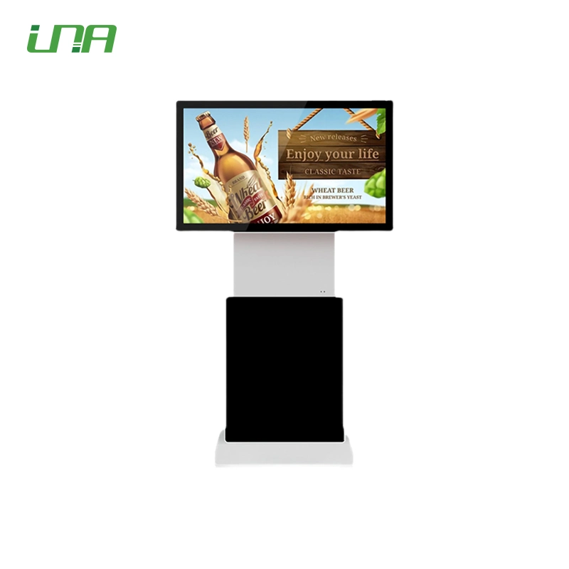 49inch Glass LCD Display Ad Kiosk Digital Advertising Screen