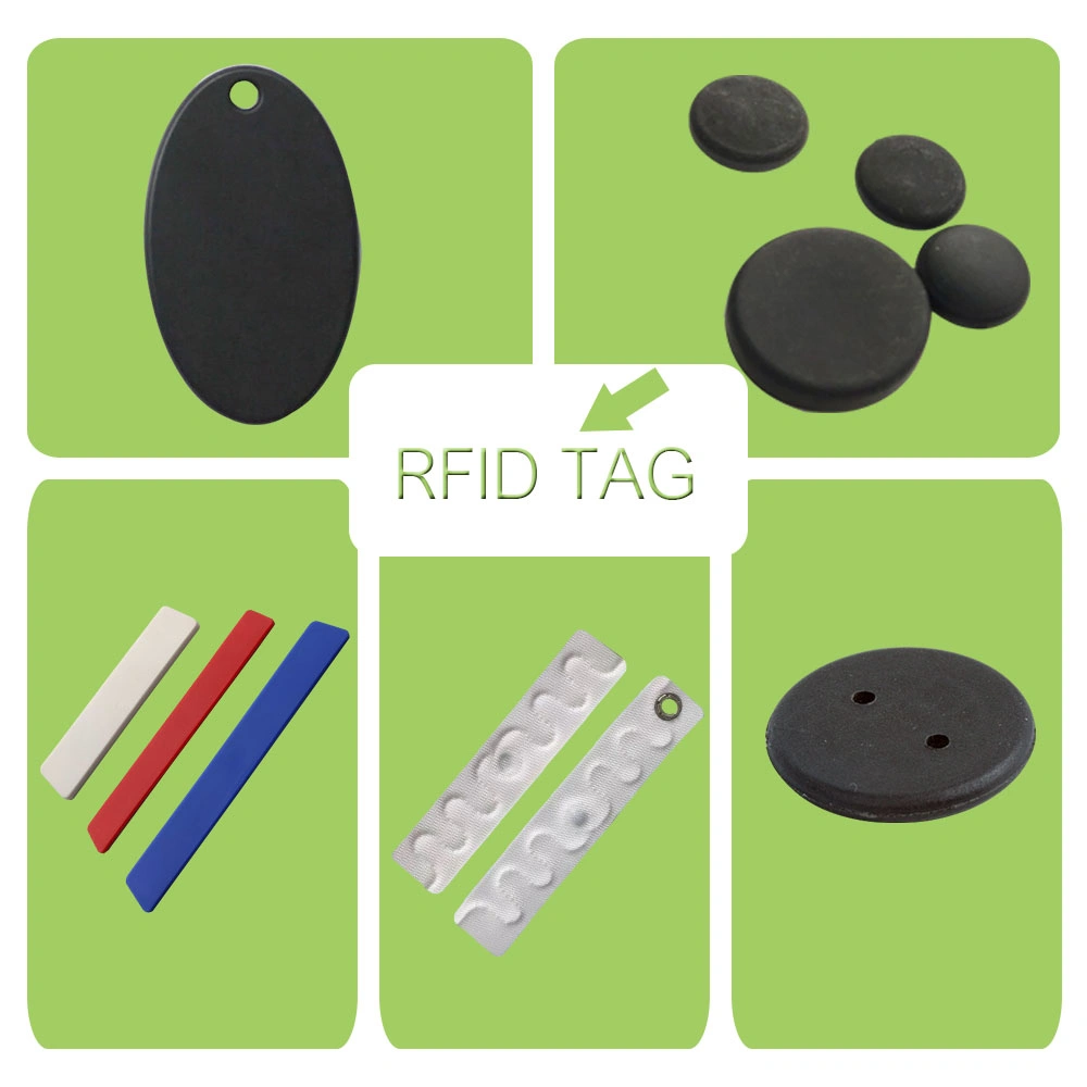 Gyrfid 42mm Square Icode Slix2 RFID Metal Tag for Identification Mea42