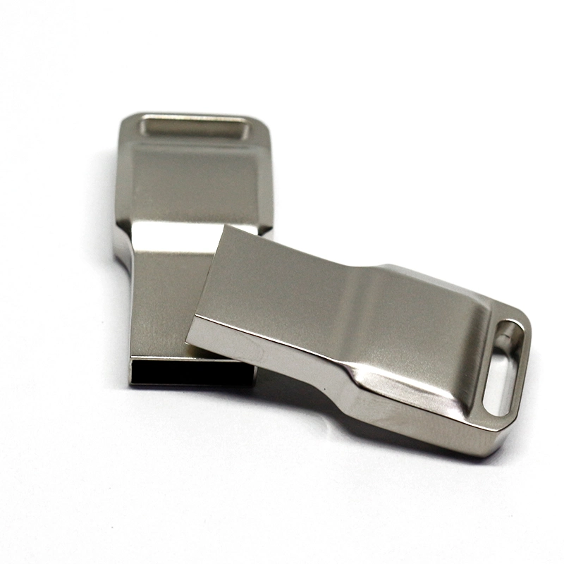 Silvery Metal Portable USB 2.0 Pen Drive USB Flash Drive USB Disk USB Drive Flash Drives USB Flash Disk with Your Logo