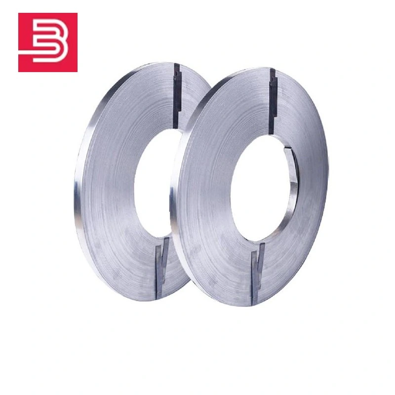 Custom Packing Tape Steel Strip Tensile Resistance 16/19/32mm Cold Rolled Steel Plate