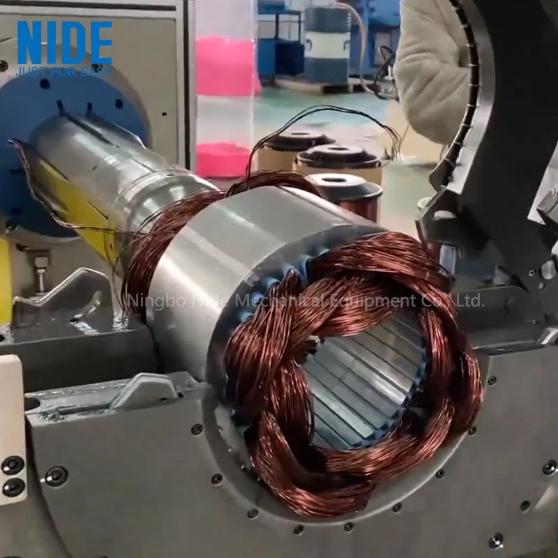 Automatic Pump Motor Stator Coil Inserting and Expanding Machine for Inductrial Motor Manufacturing