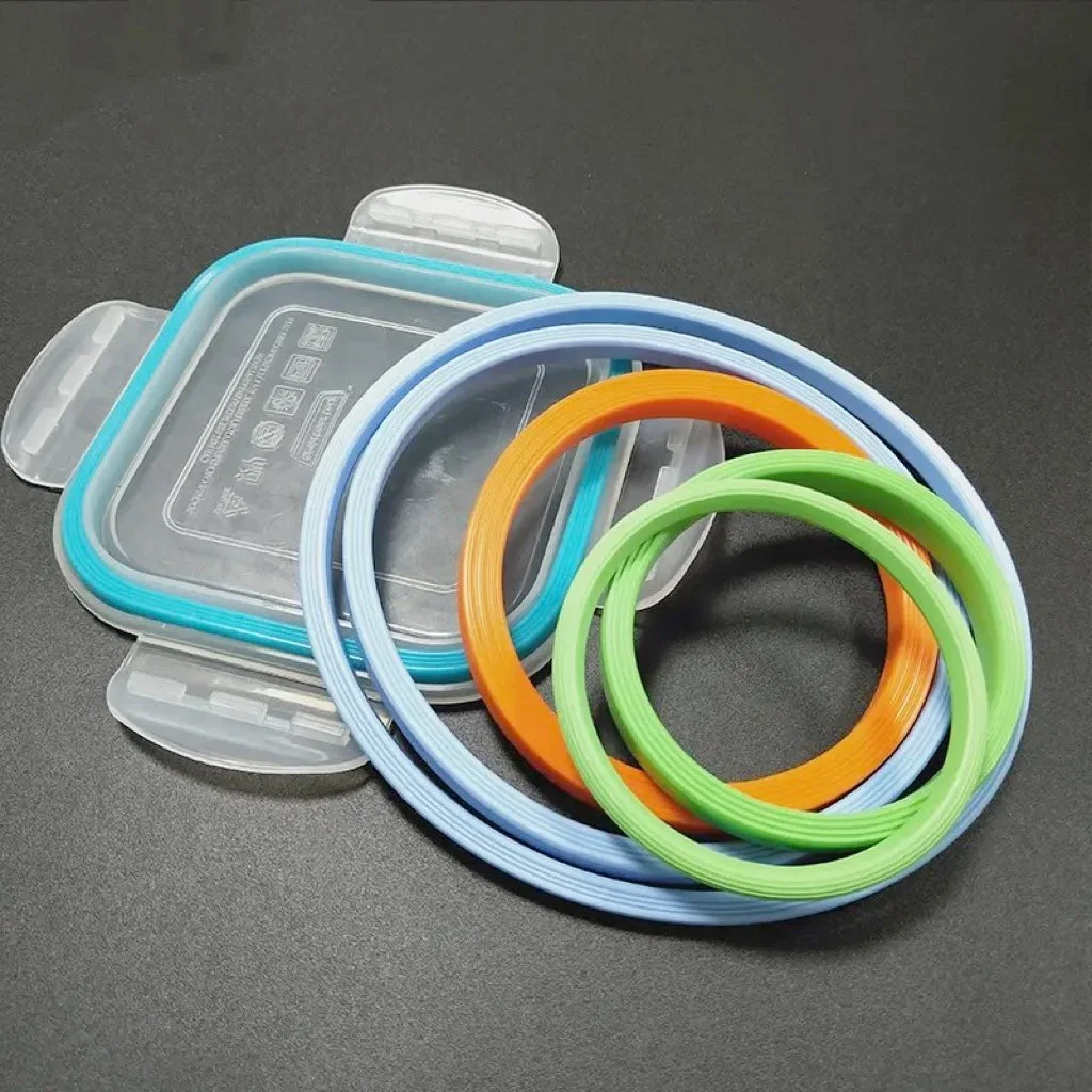 Food Grade Crisper and Meal Box Silicone Sealing Rings for Preservation Box