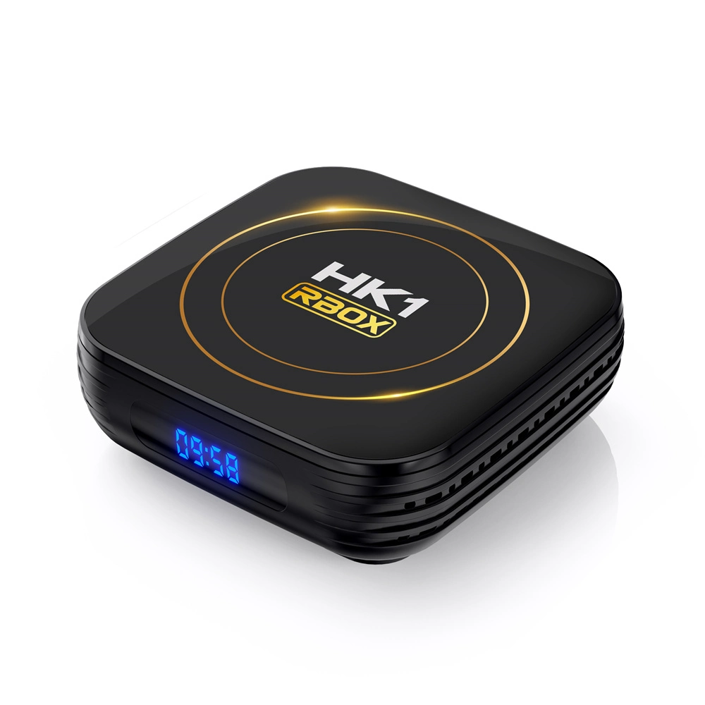 جهاز Android 12 HK1 Rbox H8s IPTV Set Top Box Smart تلفزيون OTT