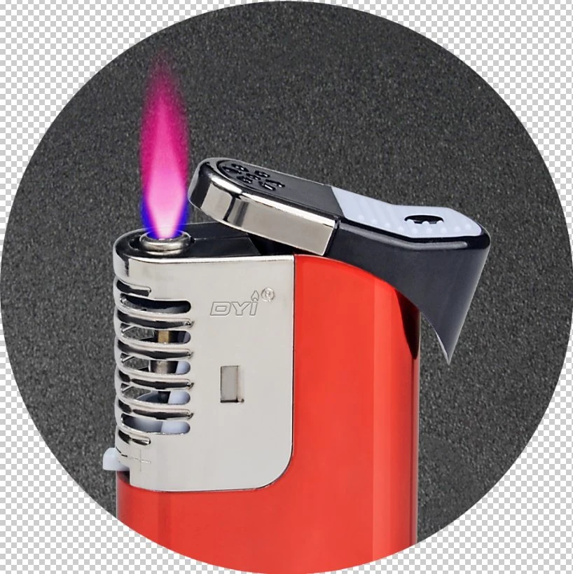 Biggest Customized Brand and Design Electronic Windproof Gift Gas Lighter with LED