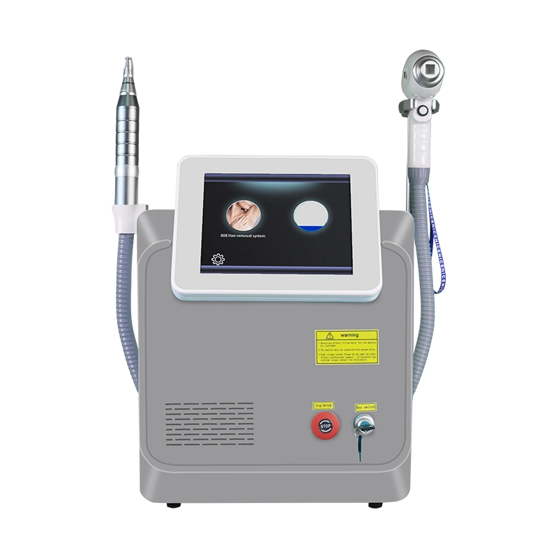 Factory Price 2- in-1 Diode Laser Hair Removal Tattoo Removal Beauty Equipment