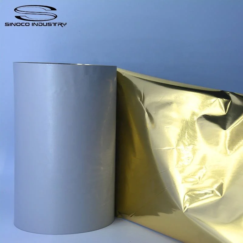 Metallic Color Thermal Transfer Ribbon Gold Shiny Metallic Gold