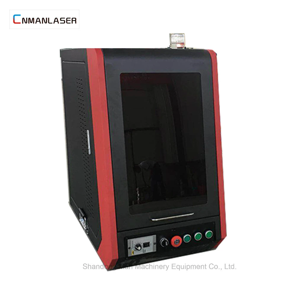 Enclosed Type Fiber Laser Marking Machine for Mobile Phones Parts