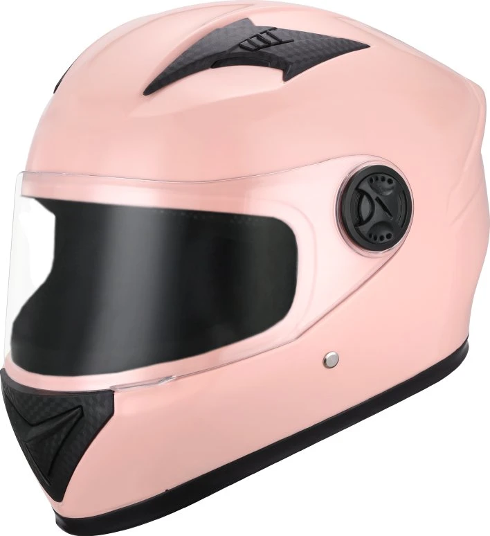 Casco de alta calidad Rosa Doble cara completa motocicleta fuera de la carretera Moto motocicleta Casco Motocross Protección Seguro Crash Casco de seguridad de la cabeza de seguridad Accesorios para motocicletas