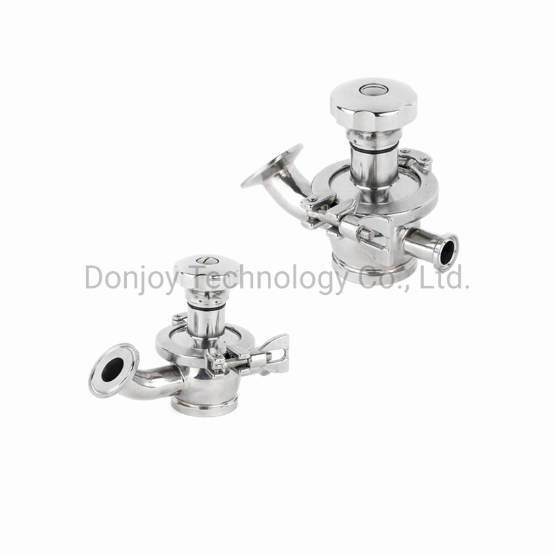 Diaphragm Manual Tank Bottom Clamp Stainless Steel Sanitary Valve