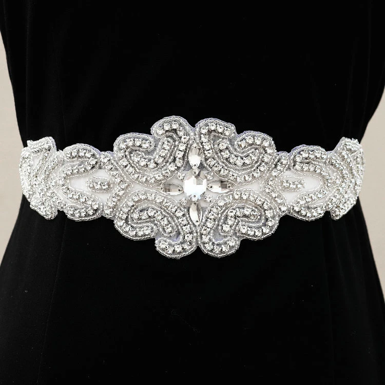 Bühnenkleid Gürtel Europäische Mode Strass Braut Brautkleid Hochzeit Zubehör