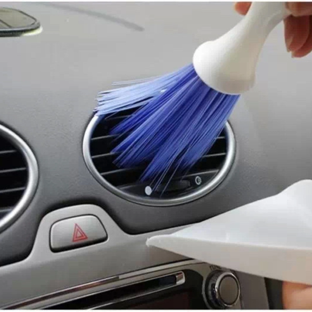 Car Air Vent Cleaning Brush Mini Dustpan and Brush Set Ci23354