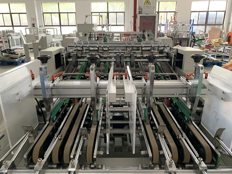 CD-1600 China High quality/High cost performance Packing Machine Hamburg Box Double Line Multi-Function Paper Box Making Machine