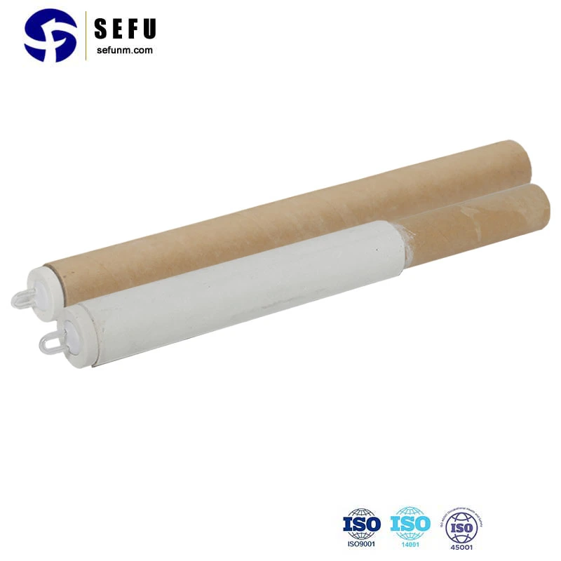 Straight Poll Paper Tube Thermocouple Tips for Test Metal Liquid Temperature