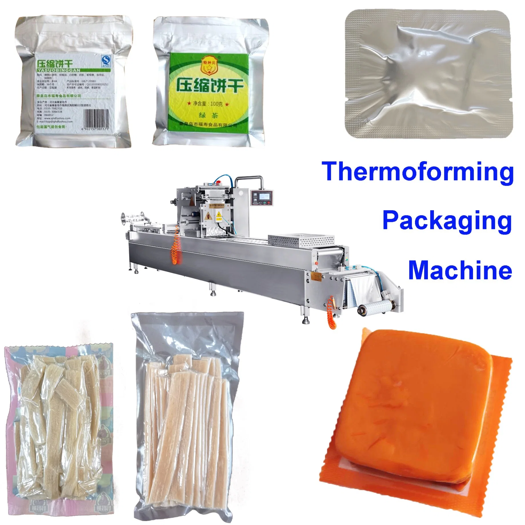 Flexible/Rigid Film Thermoforming Packaging Machine