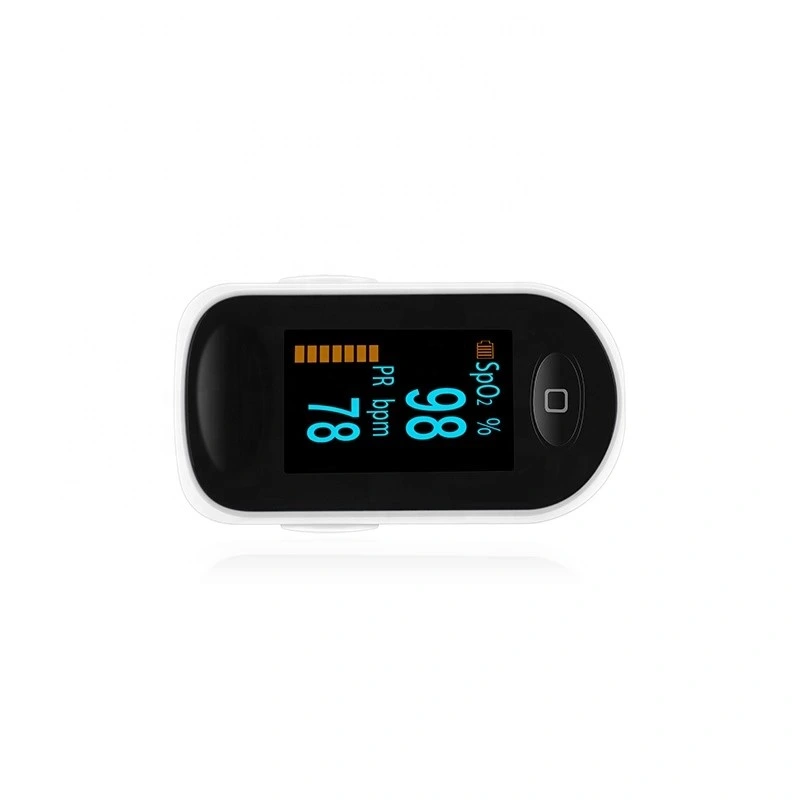 Measures Heart Rate with Automatic Power off Pulse Oximeter Finger Monitor