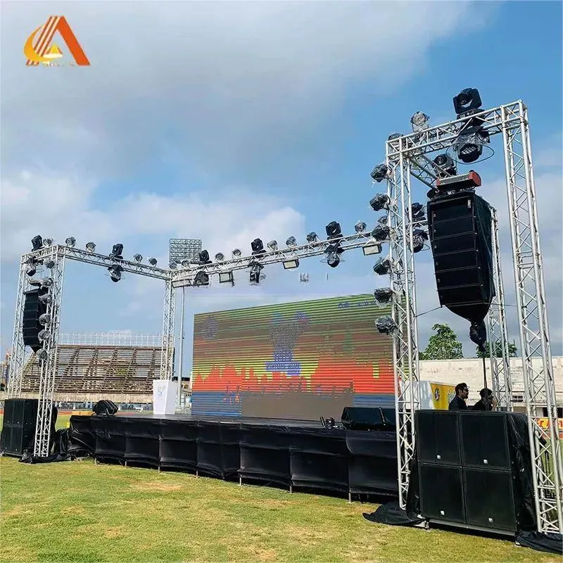 Durable Aluminum Alloy Customized Lighting Truss for Outdoor Events