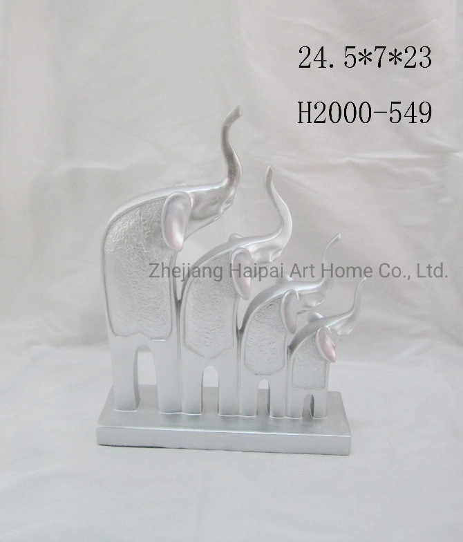 Customized Modern Fashion Silver Animal Home Decor Furnishings