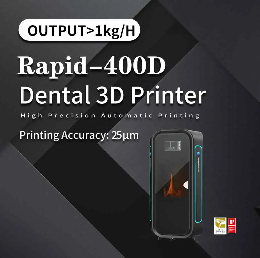 Dental 8K 3D Printer Scanner and Printer Metal 3D Printer for Dental Lab