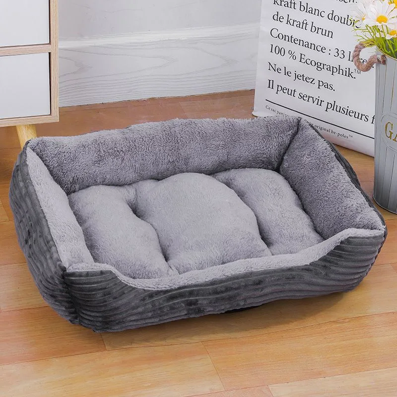 Large Size Bed Pet Mattress Chaise Washable Cover Sofa Dog Crate Mat