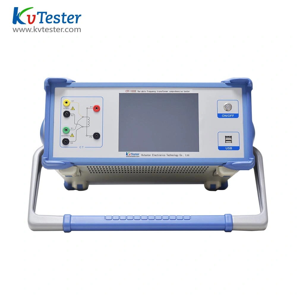 CT/PT el equipo de prueba el analizador de transformador de frecuencia variable completa máquina de ensayo de probador