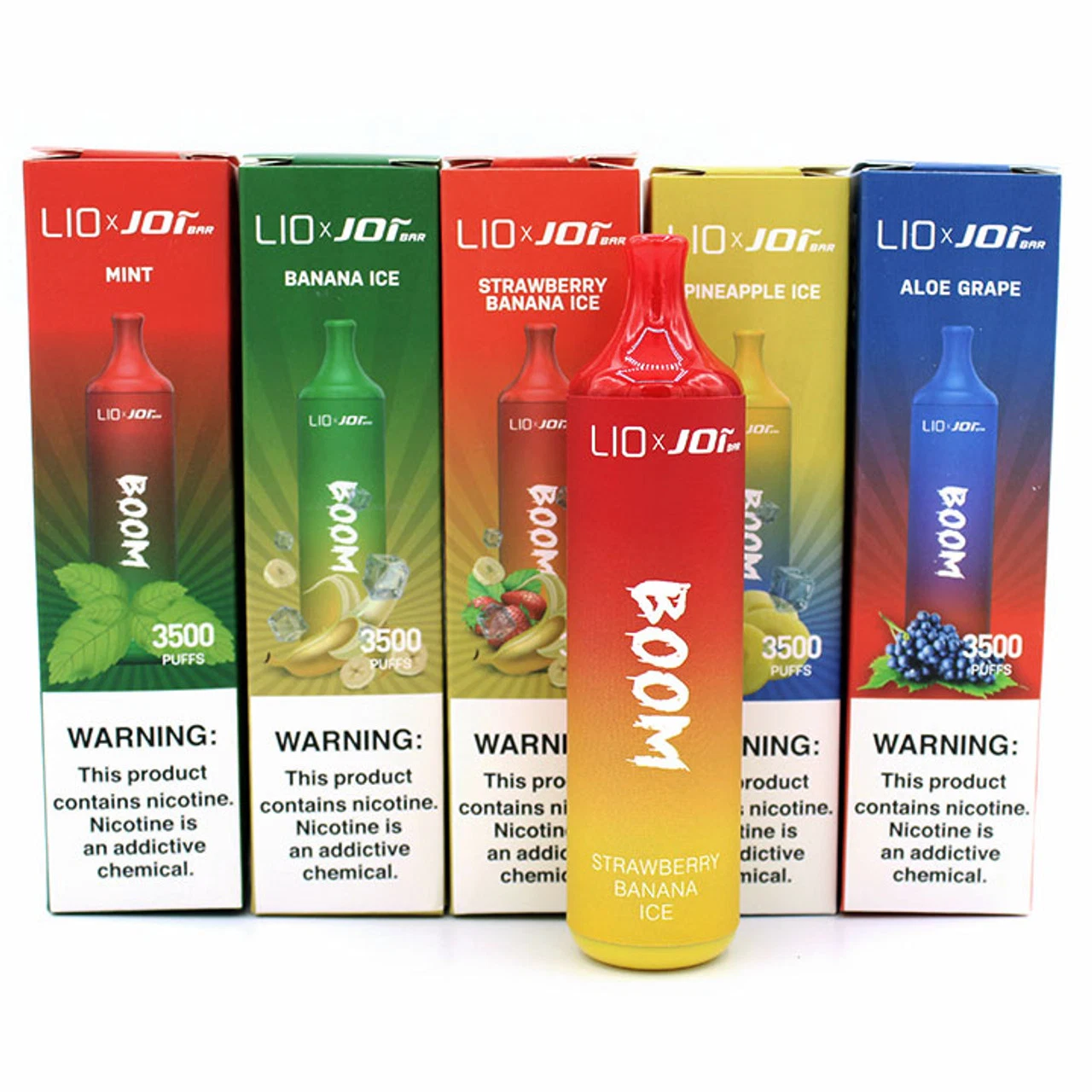 Ijoy Lio Boom Disposable/Chargeable Pod Kit 3500 Puffs Wholesale/Supplier Vaporizer Disposable/Chargeable Vape