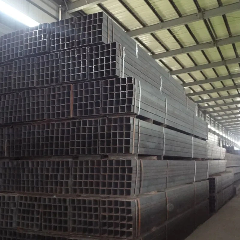 2X2 Galvanized Hollow Section 14 Gauge Tubing Tubular Iron Square Steel Pipes Tube for Shelter Structure